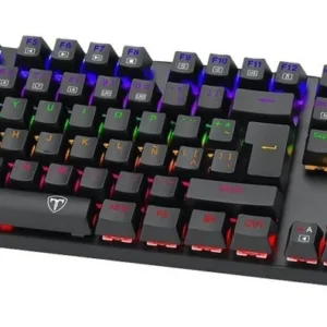 Teclado Mecánico Gamer T-dagger T-tgk310-rd Naxos Rgb Red