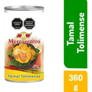 Tamal Tolimense Enlatado Lata De 360 Gramos