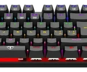 Combo Teclado Mouse Gamer T-dagger T-tgs005-lit Force Rgb Negro