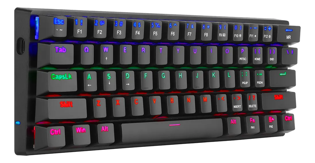 Teclado Mecánico Gamer T-dagger Arena Lite T-tgk321 Rainbow Negro Español Latinoamérica - Imagen 3