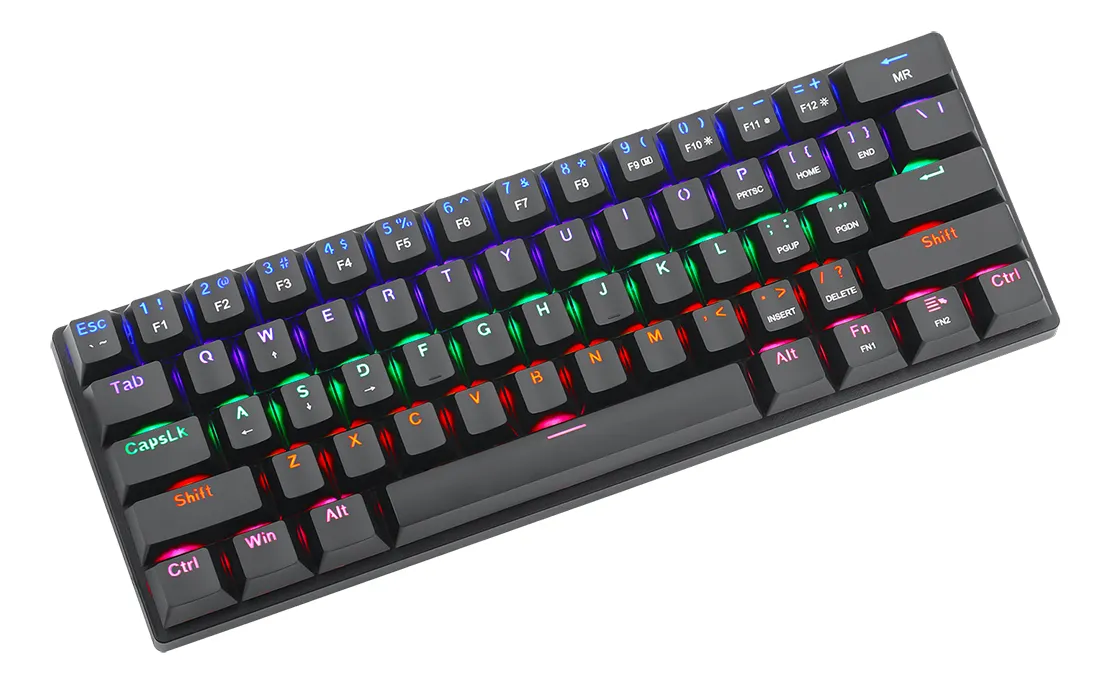 Teclado Mecánico Gamer T-dagger Arena Lite T-tgk321 Rainbow Negro Español Latinoamérica - Imagen 4