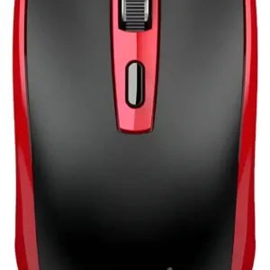 Mouse Inalambrico Recargable Genius Eco-8150 Rojo Rojo