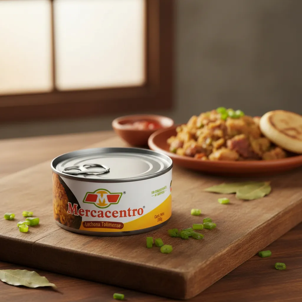 Lechona Tolimense Enlatada Lata De 200 Gramos - Imagen 2