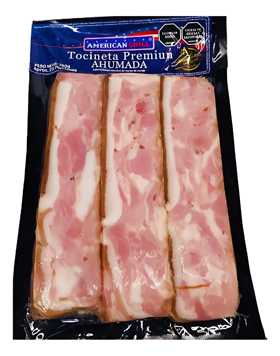 Tocineta Premium Ahumada 750 G - Imagen 2