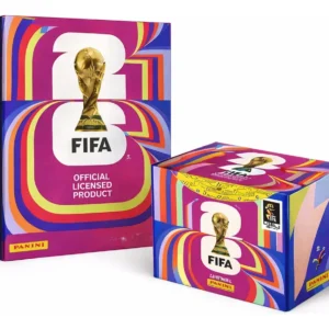 Combo Panini Álbum Pasta Dura Caja 104 Sobres Mundial 2026