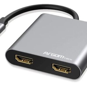 Adaptador Dual 4 En 1 Usb-c Usb 3.0 Hdmi 4k Argom One Axess
