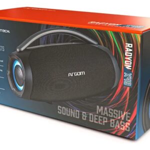 Parlante Bluetooth Led Resistencia Ipx4 Radyon X4 Argom