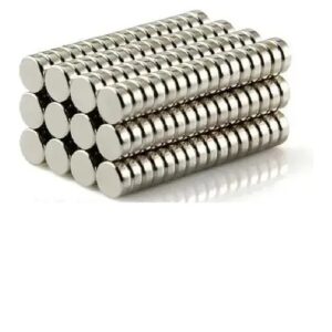 Iman De Neodimio 4mm X 2mm N35 12000 Gauss 100 Piezas