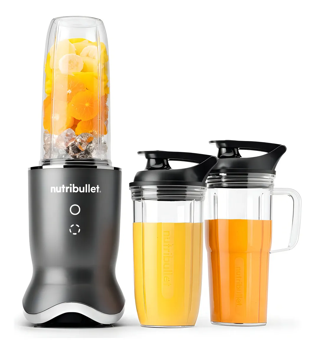 Licuadora Personal Nutribullet Modelo 1200w Promoción Color Plateado
