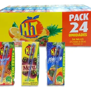 Hit Jugo De Frutas En Caja Sabores Surtido 24 Unidades 200 M