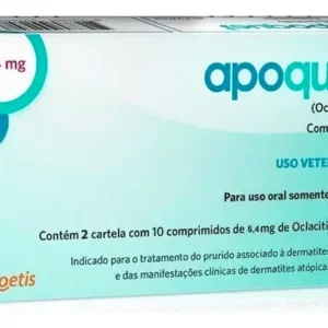 Apoquel Dermatológico Anticoceira Pet 5,4 Mg Imediato