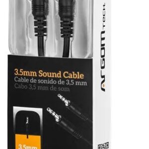 Cable De Audio Macho / Macho 3,5mm X 1 Metro Argom A00016