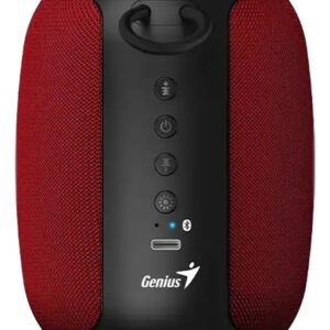 Parlante Portatil Genius Sp-915bt Bluetooth Rojo