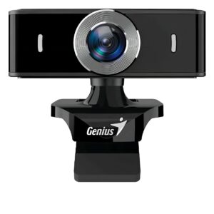 Camara Webcam Full Hd 1080p Genius 2000 X2 Negro Con Microfono