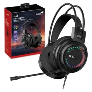 Auriculares + Mic Genius Hs-gx570u Gamer Usb Negro