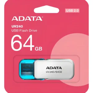 Adata Usb 64gb Uv240 Blanco Auv240-64g-rwh