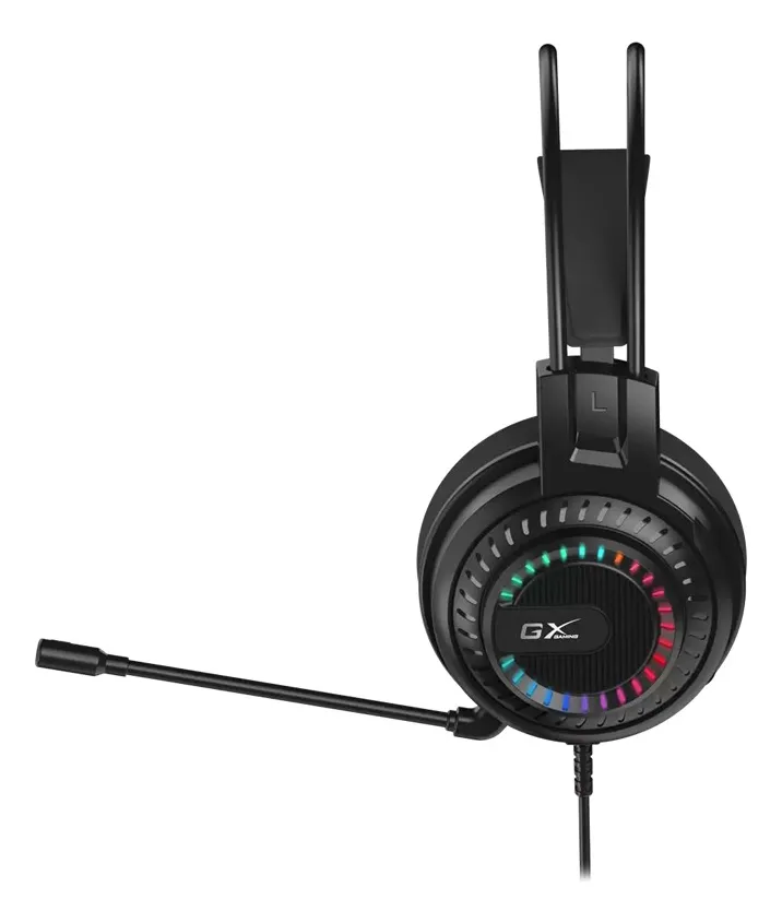 Auriculares + Mic Genius Hs-gx570u Gamer Usb Negro - Imagen 2