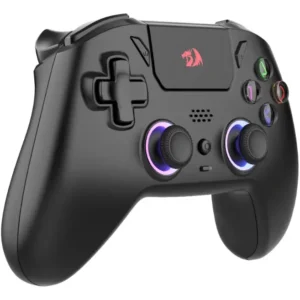 Controlador de jugador negro Redragon Darkflame G820
