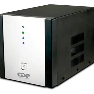 Regulador De Voltaje Cdp R-avr5008 5000va 2500w 8 Tomas 120v Color Negro