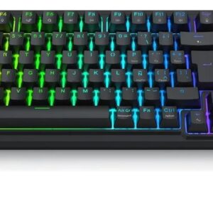 Teclado Mecanico Gamer Redragon K686rgb-pro-sp Negro Español Latinoamérica