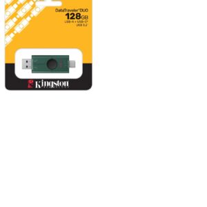 Kingston Usb Datatraveler Duo G2 128gb Usb-a+usb-c 3.2 Gen1