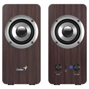 Parlante Genius Sp-hf 400 Usb 10 Vatios (rms) Madera